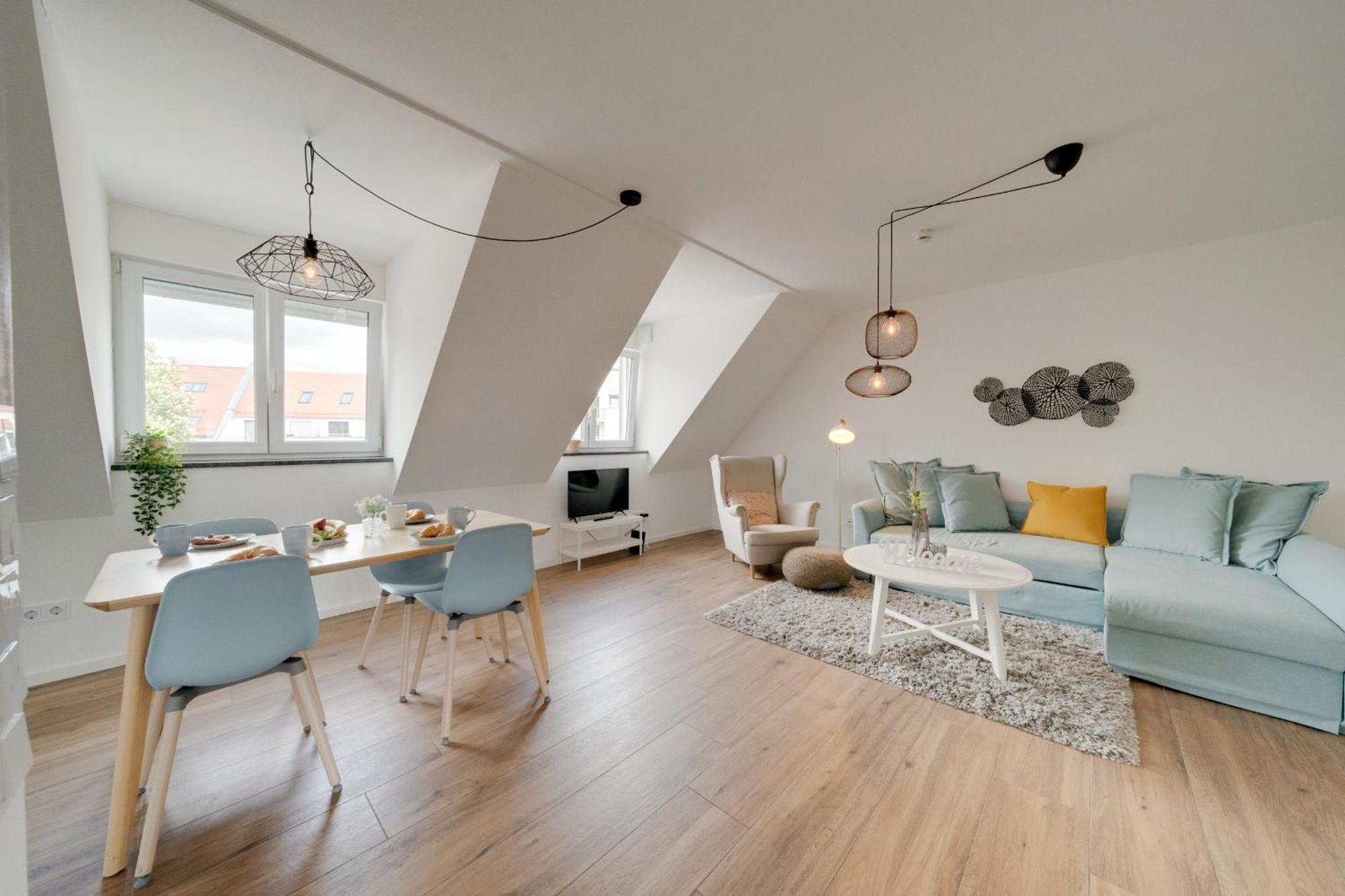 Neu-Luxus Apartment-Zentral In Altstadt-65-80Qm Augsburg Bagian luar foto